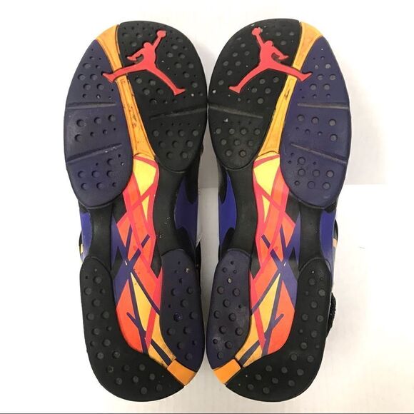 Jordan 8 Retro BG(G5) 3 Peat 7.5 W/6.5 Y - Picture 8 of 10